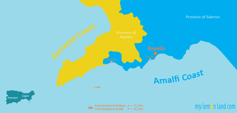 Mappa Amalfi Coast_Ravello